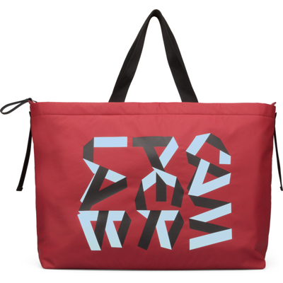 Shop Camperlab Unisex Shoulder Bags In Red