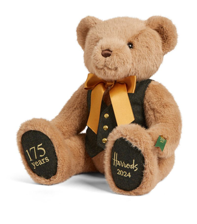 Shop Harrods Anniversary Edition Bear 2024 Henry (33cm) In Brown