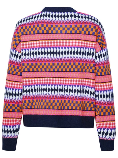 Shop Brodie Cashmere Multicolor Cashmere Cardigan