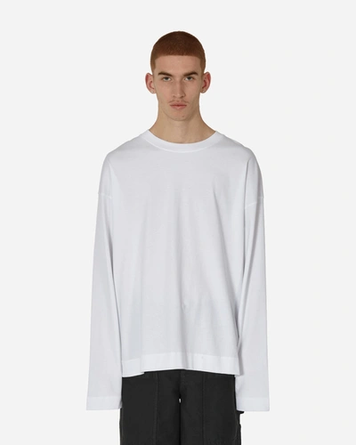 Shop Dries Van Noten Oversized Longsleeve T-shirt In White