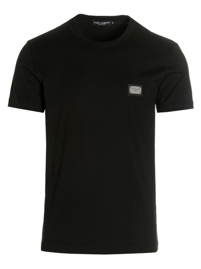 Shop Dolce & Gabbana Dg Essential T-shirt Black