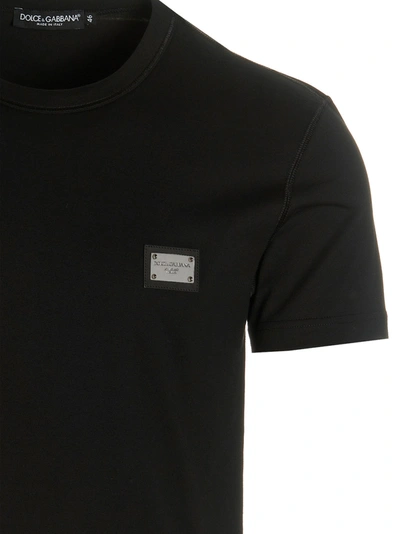 Shop Dolce & Gabbana Dg Essential T-shirt Black
