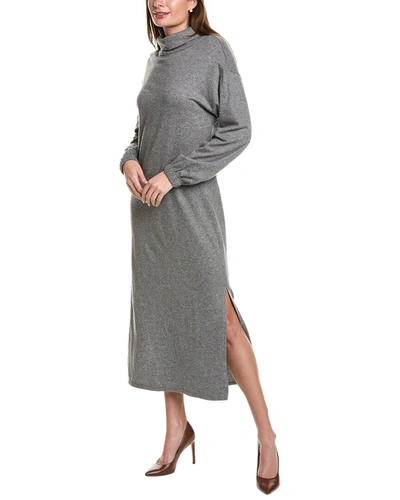 Shop Brunello Cucinelli Cashmere Dress In Grey