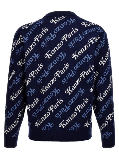 Shop Kenzo By Verdy Sweater, Cardigans Blue