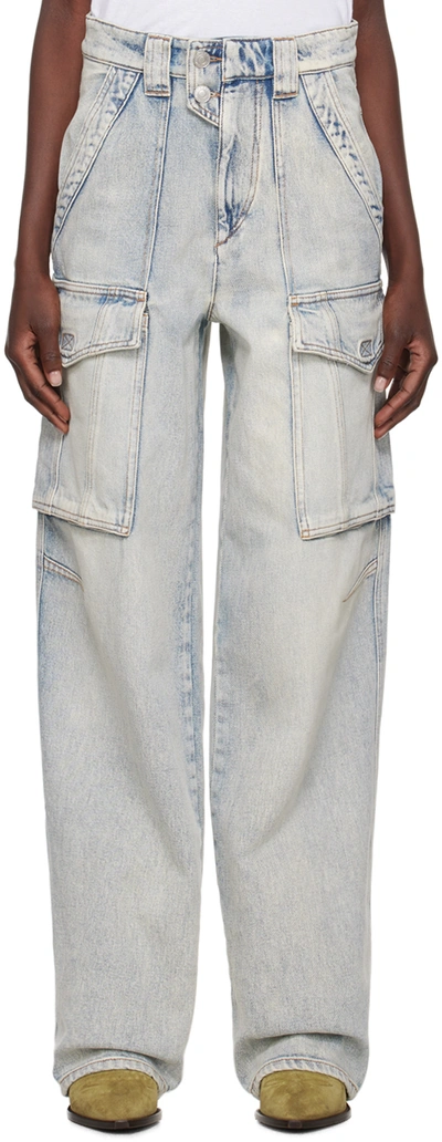 Isabel Marant Étoile Marant Etoile 'heilani' Jeans In Blue
