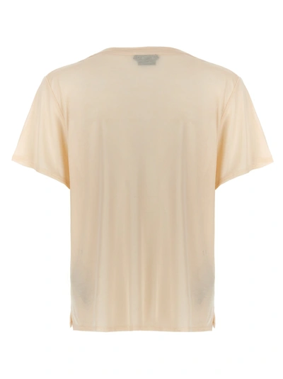 Shop Tom Ford Silk T-shirt Beige