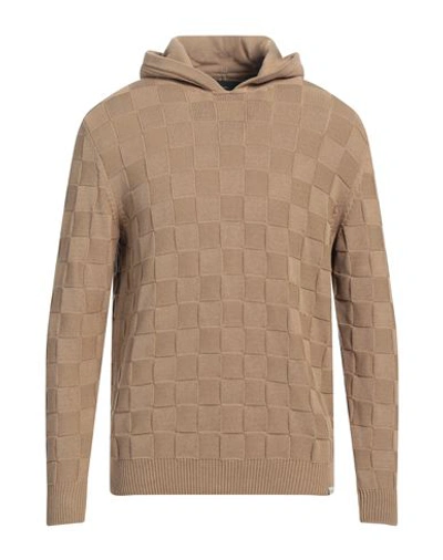 Shop Liu •jo Man Man Sweater Beige Size L Cotton