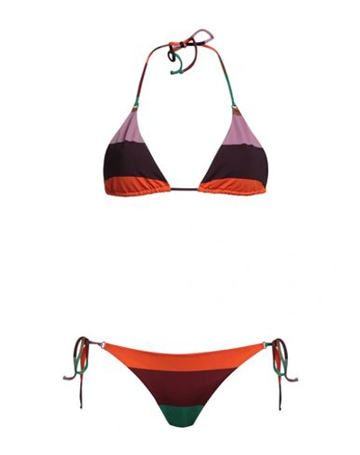 Shop Siyu Woman Bikini Orange Size 4 Polyamide, Elastane