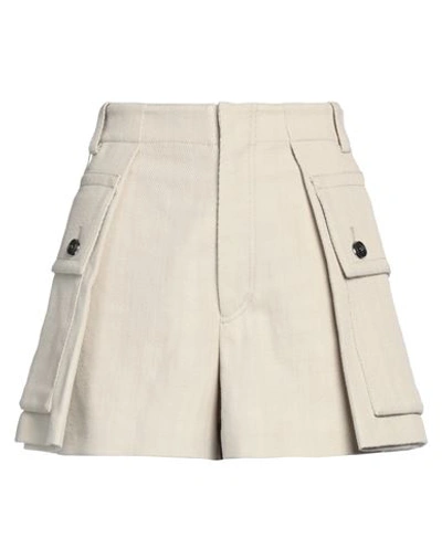 Shop Durazzi Woman Mini Skirt Beige Size 4 Cotton