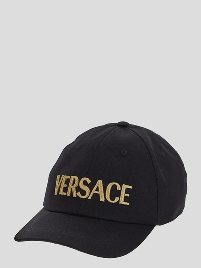 Shop Versace Hat In Nerooro