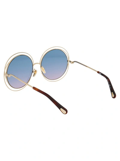 Shop Chloé Ch0045s In Gold
