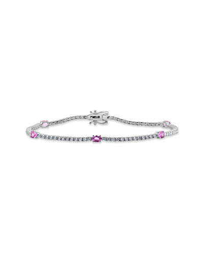 Sabrina Designs 14k 2.51 Ct. Tw. Diamond & Sapphire Bracelet