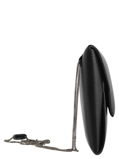 Shop Brunello Cucinelli Leather Cross-body Bag In Black