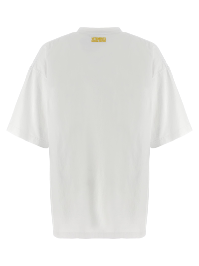 Shop Vetements Banana T-shirt In White