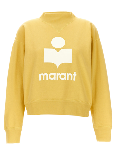 Shop Marant Etoile Moby Sweatshirt In Yellow