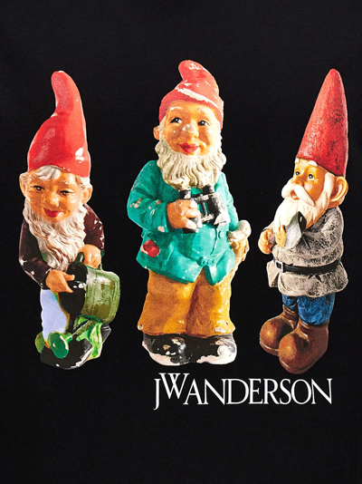 Shop Jw Anderson Gnome Trio T-shirt In Black