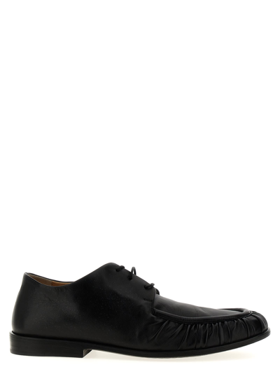 Shop Marsèll Mocassino Lace Up Shoes In Black