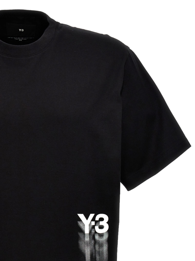 Shop Y-3 Gfx T-shirt In Black