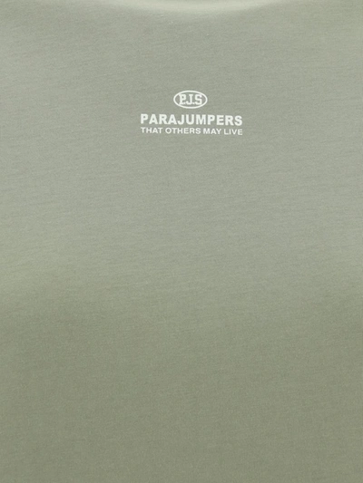 Shop Parajumpers T-shirts In Sage