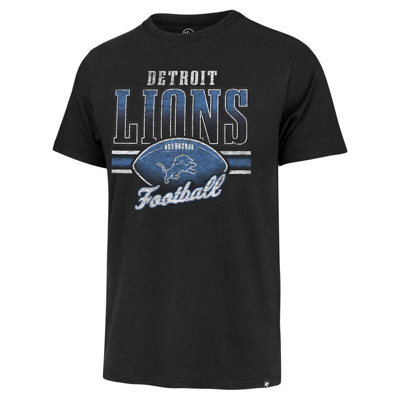 Shop 47 ' Black Detroit Lions Last Call Franklin T-shirt