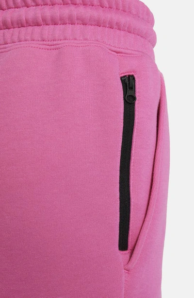 Shop Nike Kids' Sportswear Tech Fleece Joggers In Alchemy Pink/ Black/ Black