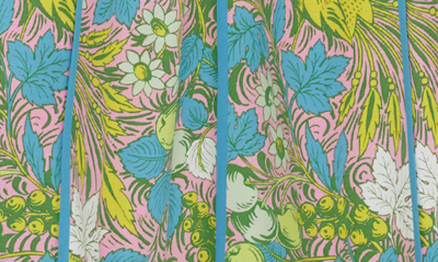 Shop Diane Von Furstenberg Scott Floral Long Sleeve Midi Dress In Bird Of Paradise Pink