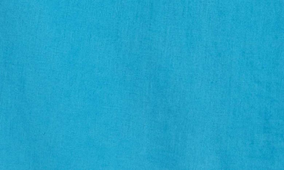 Shop Diane Von Furstenberg Majorie Twist Front Puff Sleeve Midi Dress In Cerulean Blue