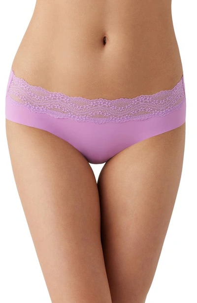 Shop B.tempt'd By Wacoal B.bare Hipster Panties In Smoky Grape