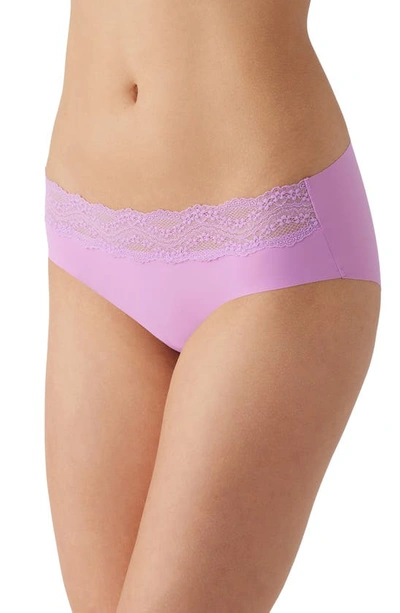 B.tempt'd By Wacoal B.bare Hipster Panties In Smoky Grape
