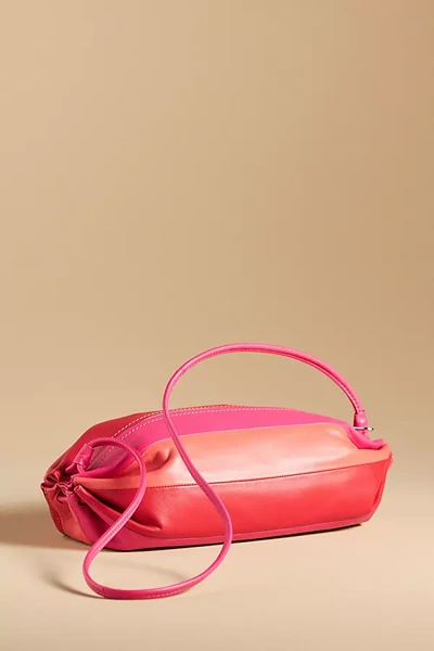 Shop Marimekko Karla Multi Leather Bag In Pink
