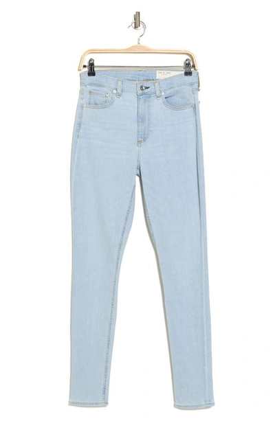 Rag & Bone Nina High Waist Skinny Jeans In Paeonia