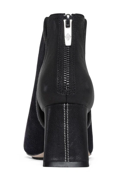 Shop Donald Pliner Perforated Block Heel Sandal In Black