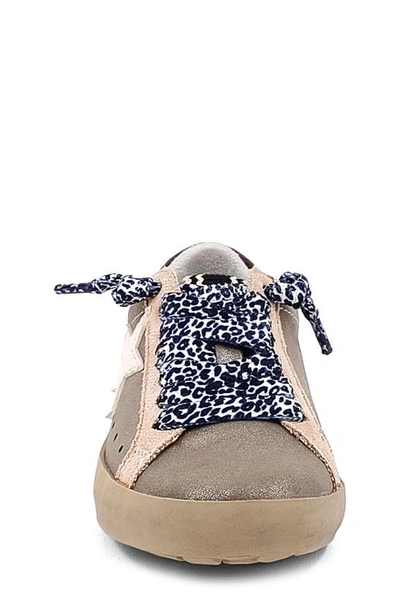 Shushop Kids' Paula Sneaker In Pewter Distressed