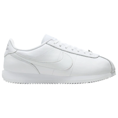Shop Nike Womens  Cortez Premium In White/white