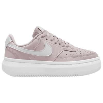 Shop Nike Womens  Court Vision In Platinum Violet/white
