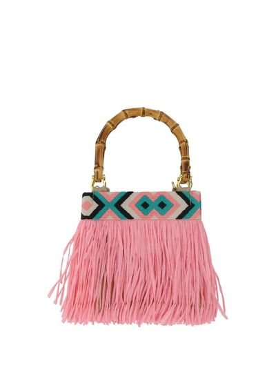 Shop La Milanesa Handbags In Rosa