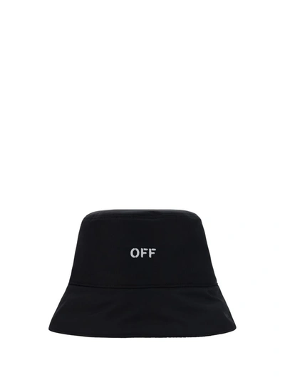 Shop Off-white Hats E Hairbands In Black White