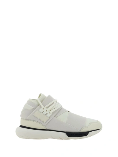 Shop Y-3 Adidas Sneakers In Owhite/crewht/black