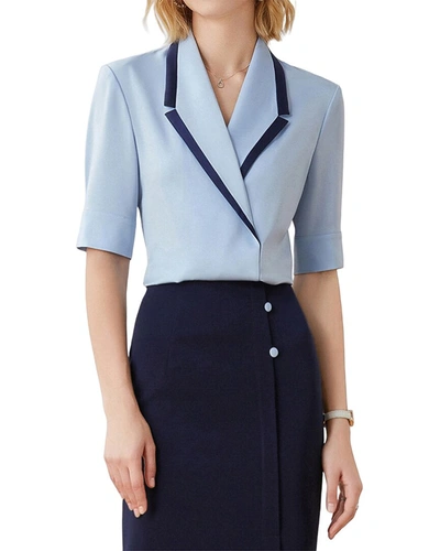 Shop Anette Shirt In Blue