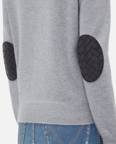 Shop Bottega Veneta Cashmere Sweater In Grey