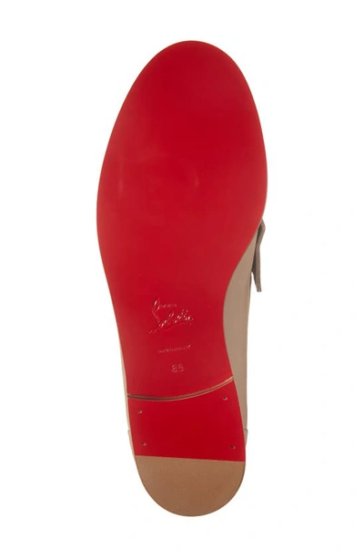 Shop Christian Louboutin Penny Leather & Suede Loafer In Saharienne/ Lin Sahar