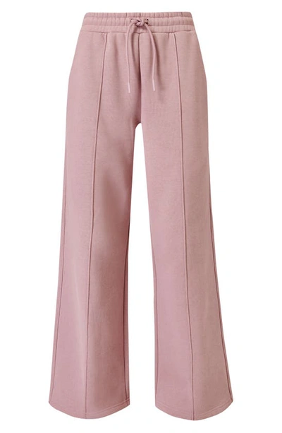 Shop Sweaty Betty The Elevated Drawstring Track Pants In Dusk Pink