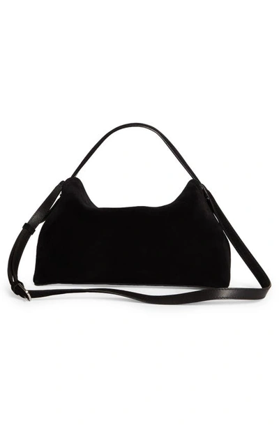 Totême T-lock Leather Shoulder Bag In Espresso