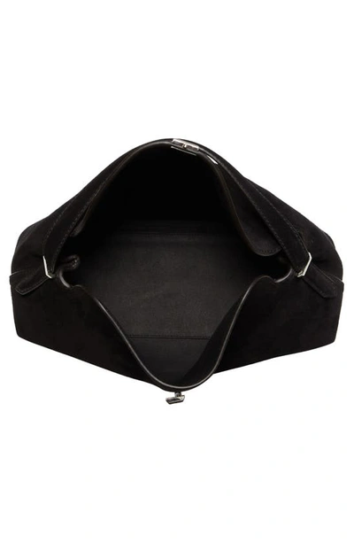 Totême T-lock Leather Shoulder Bag In Espresso