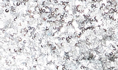 Endless Rose Sequin Cowl Neck Romper In Silver