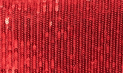Endless Rose Sequin Crop Camisole In Red
