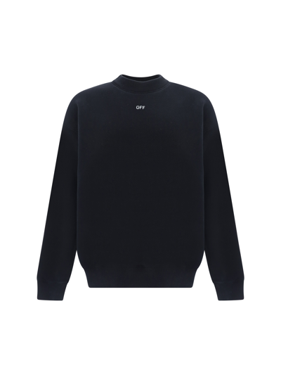 Off-white Dotted Arrow Diagonal Skate Sweatshirt In Multi