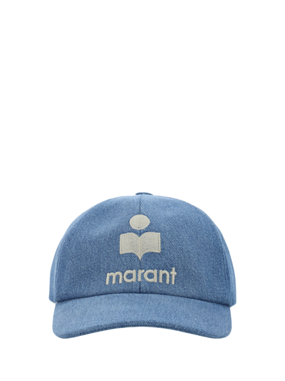 Shop Isabel Marant Baseball Cap In Light Blue