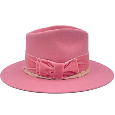 Shop Alyson Eastman Blush Hat In Pink