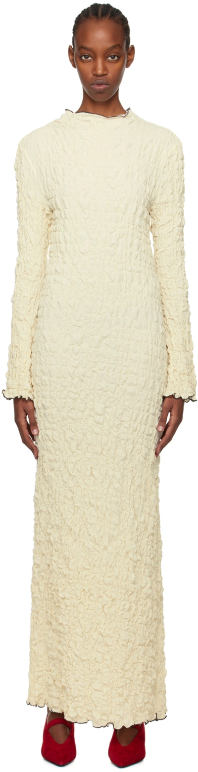 The Garment Off-white Veletta Maxi Dress In 019 Vanilla